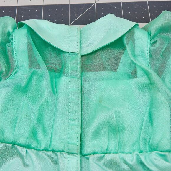 American Girl 18 Inch Doll Outfit Emily Recital Dress Mint Green Dress Only - Picture 4 of 11